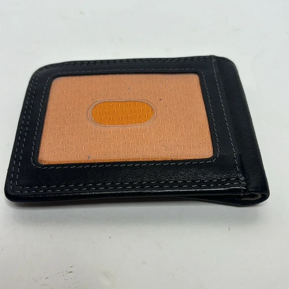 Timberland Pro | Black Leather Utility Wallet | Money Holder Card Holder PRO